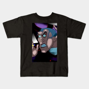 Angry Frollo on Screen Kids T-Shirt